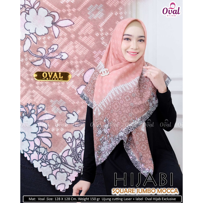 HIJABI SQUARE JUMBO - VOAL