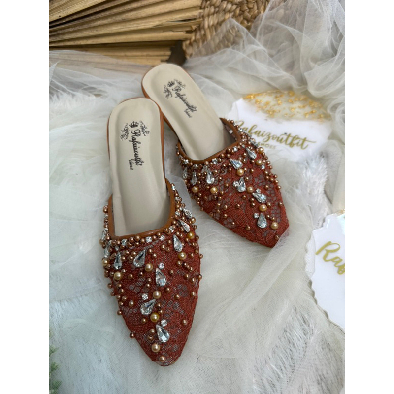 sepatu wanita sintya terecota 5cm