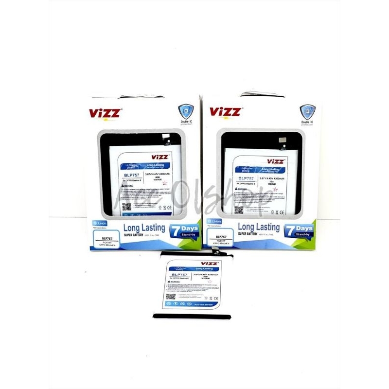 Baterai Batre Vizz BLP757 Realme 6 Realme 6 Pro Original Vizz