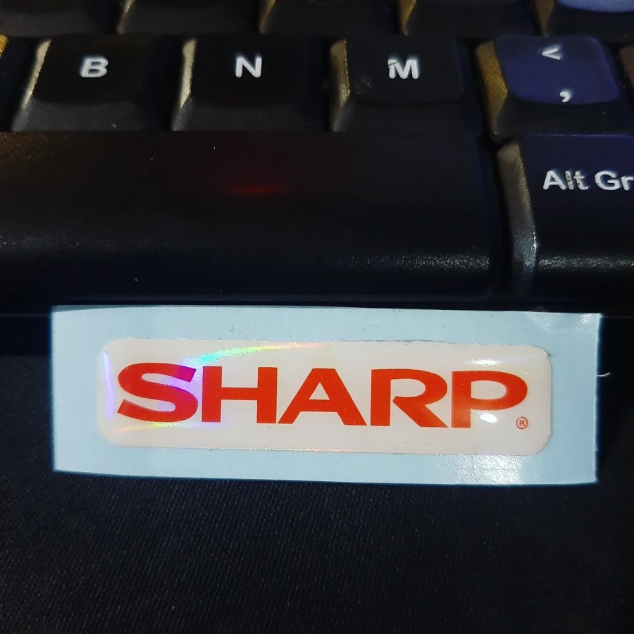 

Sticker Timbul Resin LOGO SHARP Stiker Logo Lycal 3D Kecil Satuan