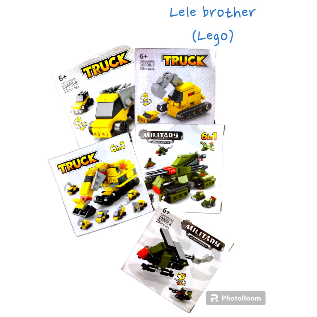 mainan lego box kecil acak LELE BROTHER