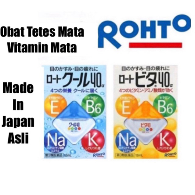 Rohto Vita 40a Rohto Vita 40a Cool Vitamin Mata ORI Tetes Mata Jepang Asli