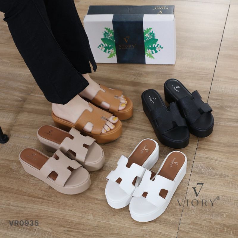 VIORY Sandals Wedges Strap Shoes #VR0935 ORIGINAL