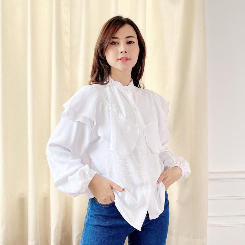 AFI - EC - ⭐️ PREMIUM AIRFLOW CRINCLE ⭐️ Yure CRINCLE Blouse