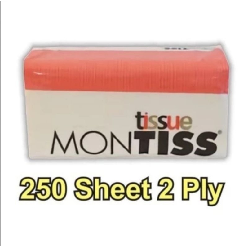 Tissue Montiss 250s sheet 2 ply