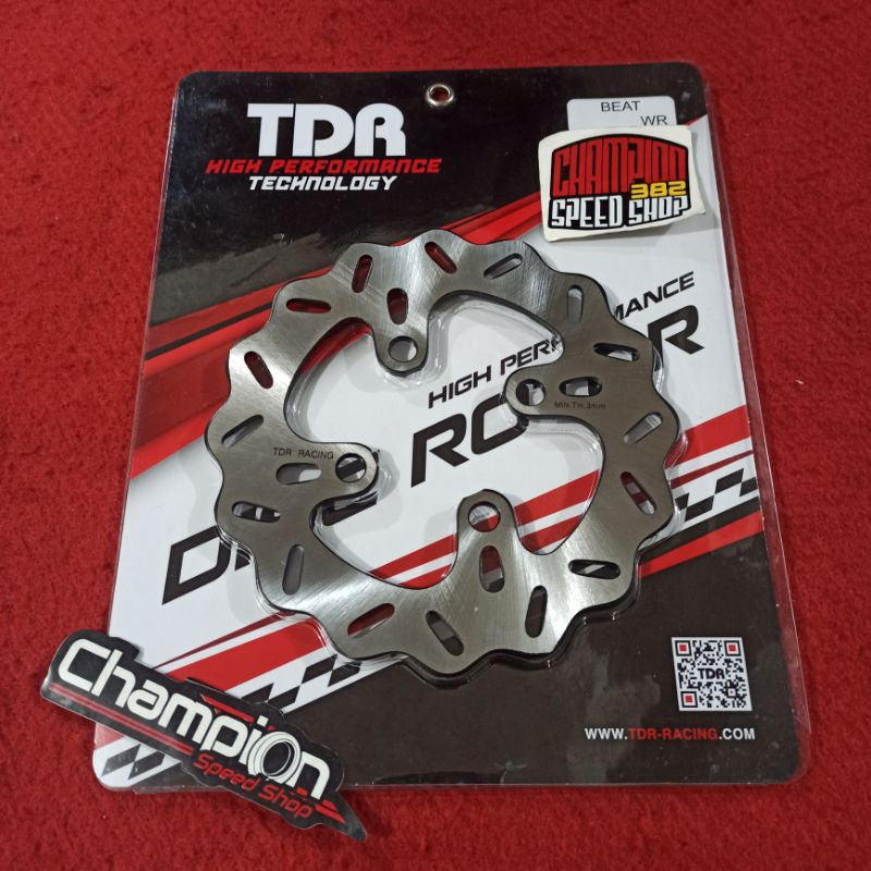 Piringan Cakram Depan TDR Racing Beat Vario 110 Scoopy Vario 110 Karbu Spacy