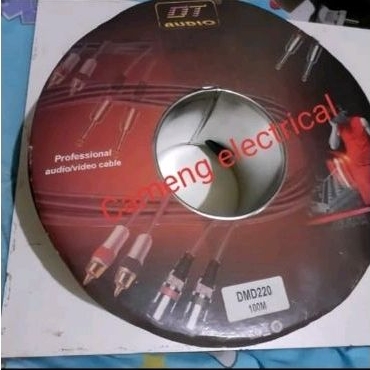 Kabel instrument/ Kabel Mic DT Audio harga meteran