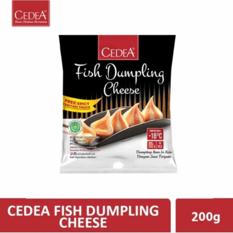 

Cedea dumpling cheese / keju 200gr