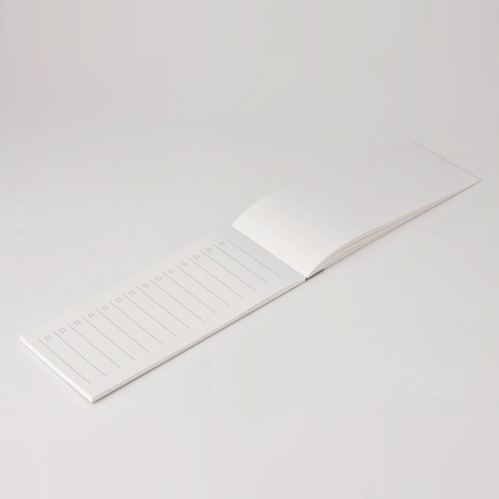 

Ay00! Muji Notepad Checklist Strip Memo Pad 40 Sheets Original Japan