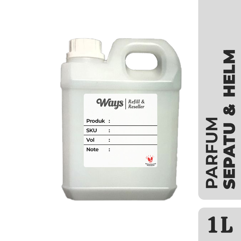 [A006 REFILL] 1 LITER Parfum Helm &amp; Sepatu Literan