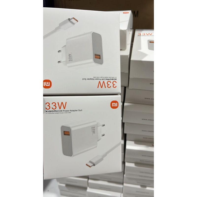 Travel Charger Xiaomi Redmi 10 ( 33W )redmi note 10 Redmi 9 Redmi 9a Redmi 9c - Fast Charging charger mi 8 / mi 9 / mi 10 / redmi note 7/8/9/10 Micro Usb V8 - USB Type C