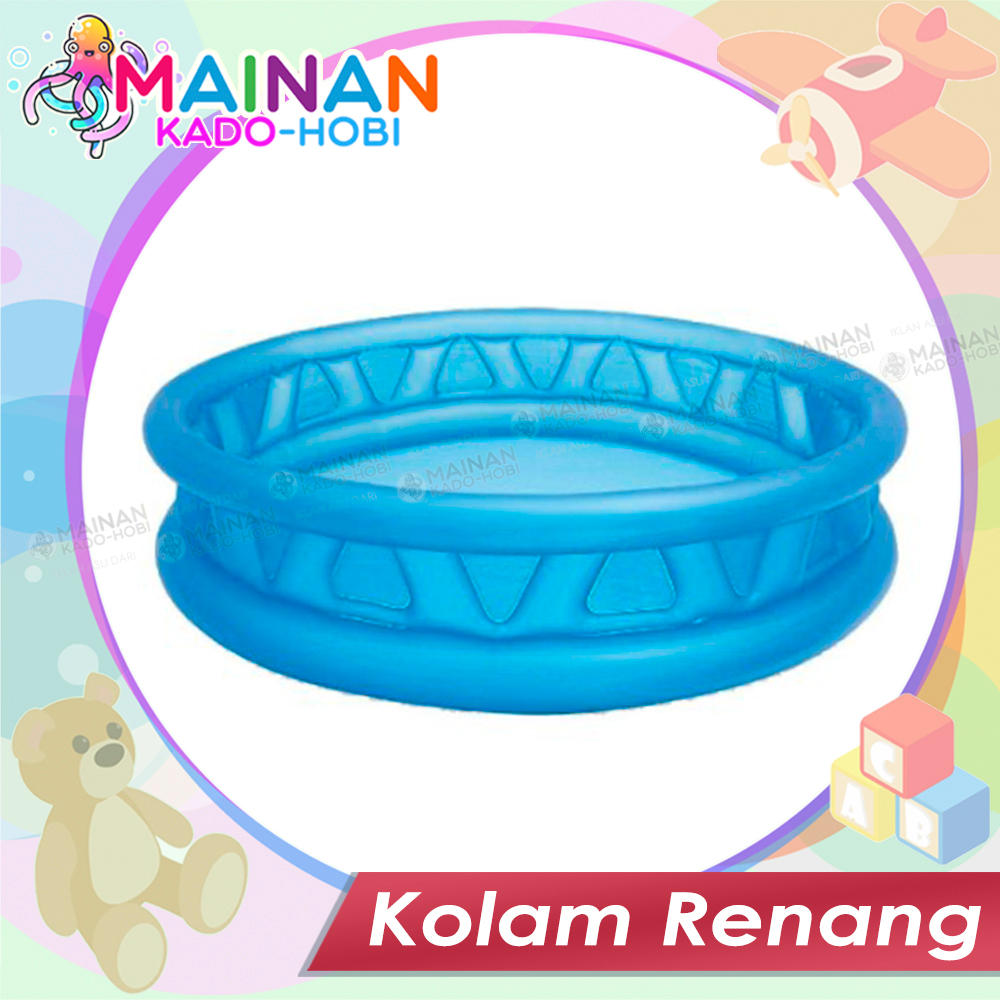 HADIAH ULANG TAHUN MAINAN EDUKASI ANAK SWIMMING POOL KOLAM RENANG KARET ANAK KARAKTER