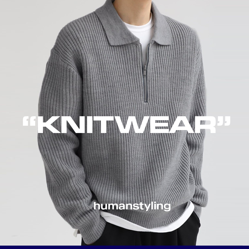 KNITWEAR - SWATER / HALFZIP / KNITWEAR / CARDIGAN / RAJUT -  HUMANSTYLING