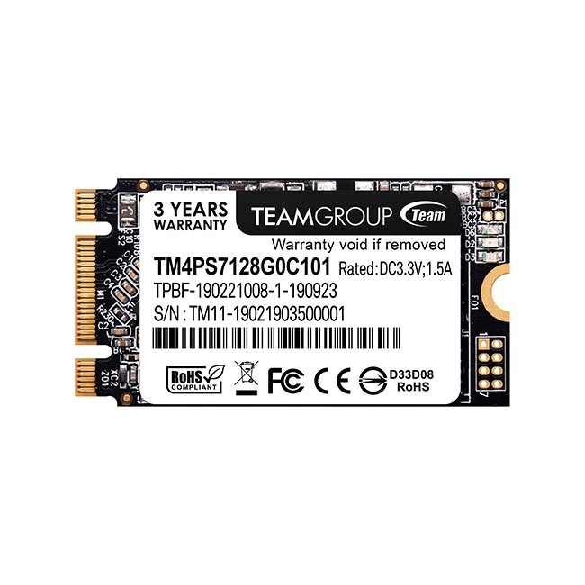 Team MS30 128GB | SSD M.2 Sata 128GB | M.2 2242
