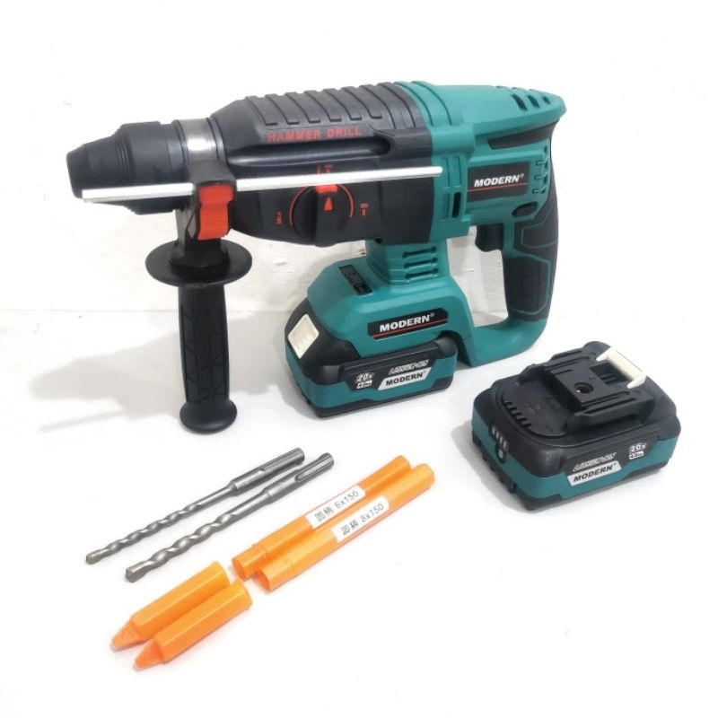 CORDLESS MODERN Hammer M-100 26mm | Bor Jack Hammer Drill