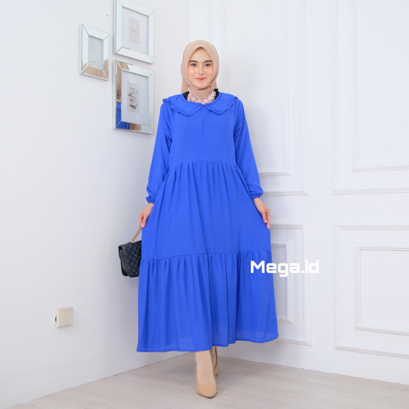 Marita Midi Dress Gamis Wanita Original Airflow