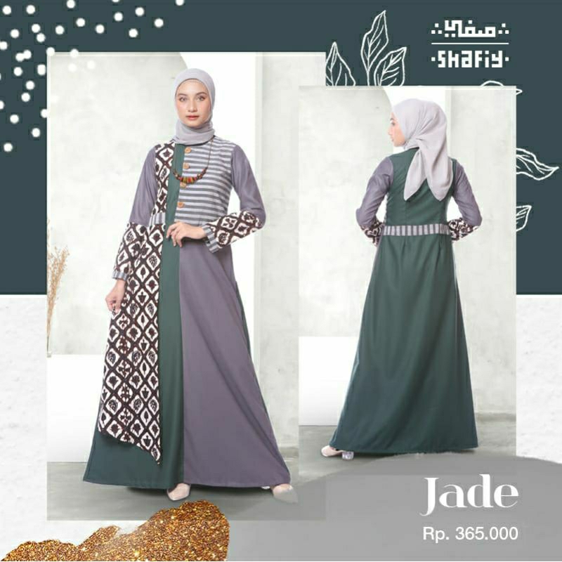 Gamis Etnik Shafiy Jade