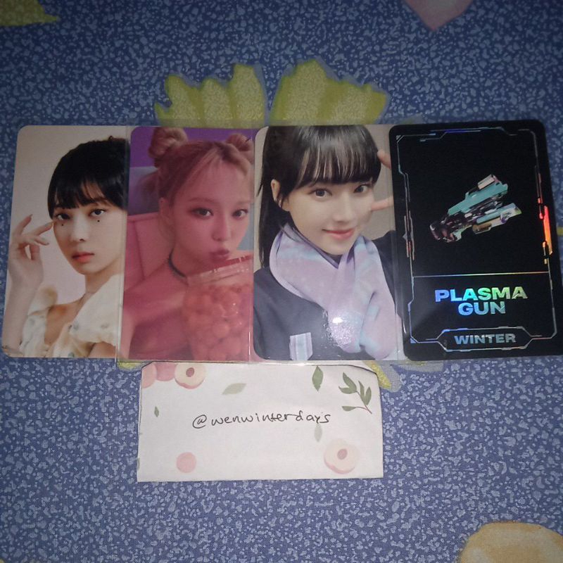 PHOTOCARD WINTER AESPA KARINA GISELLE NINGNING PHOTOPACK PP PHOTO PACK SELFIE SG EPOXY MD MERCH RECO