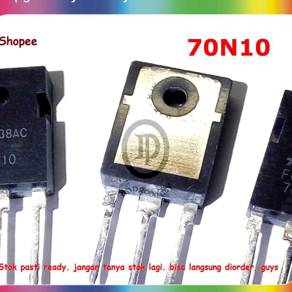 Transistor  70a 100v 70n10 T03p N-channel Mosfet