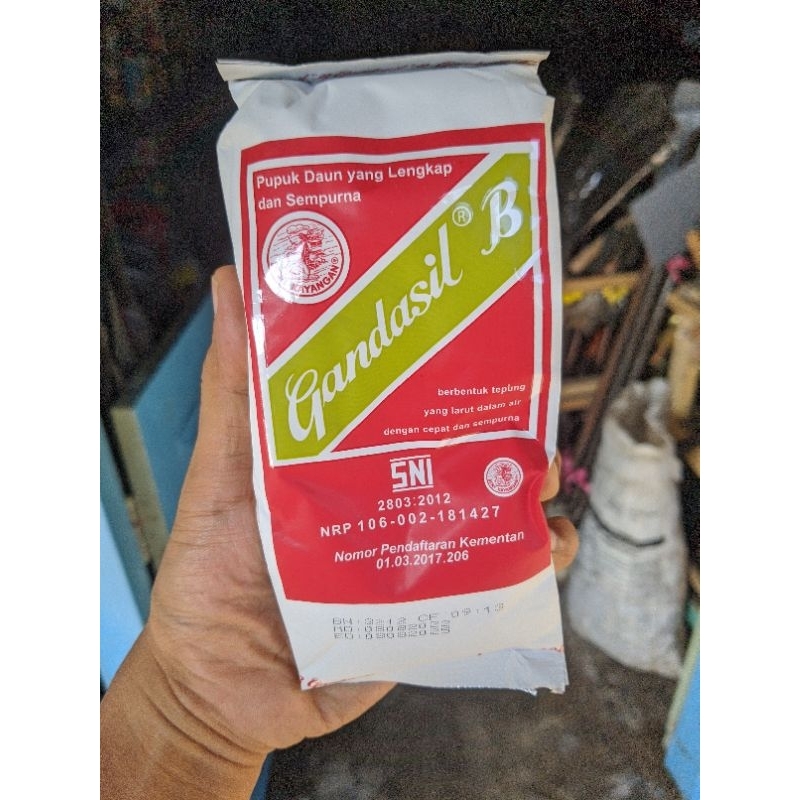 PUPUK GANDASIL B 500 GRAM ORIGINAL