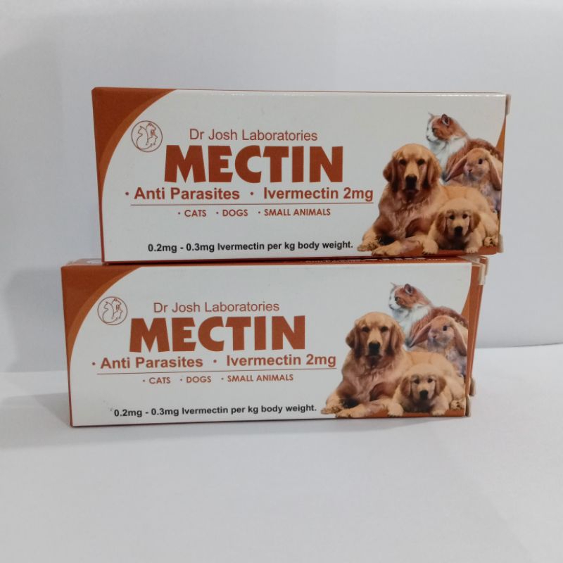 MECTIN tablet obat kutu kucing&anjing 2mg - obat kutu tablet