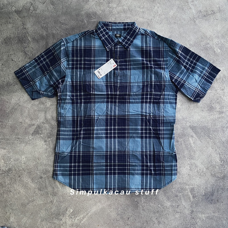 Uniqlo Kemeja flanel boardcloth original