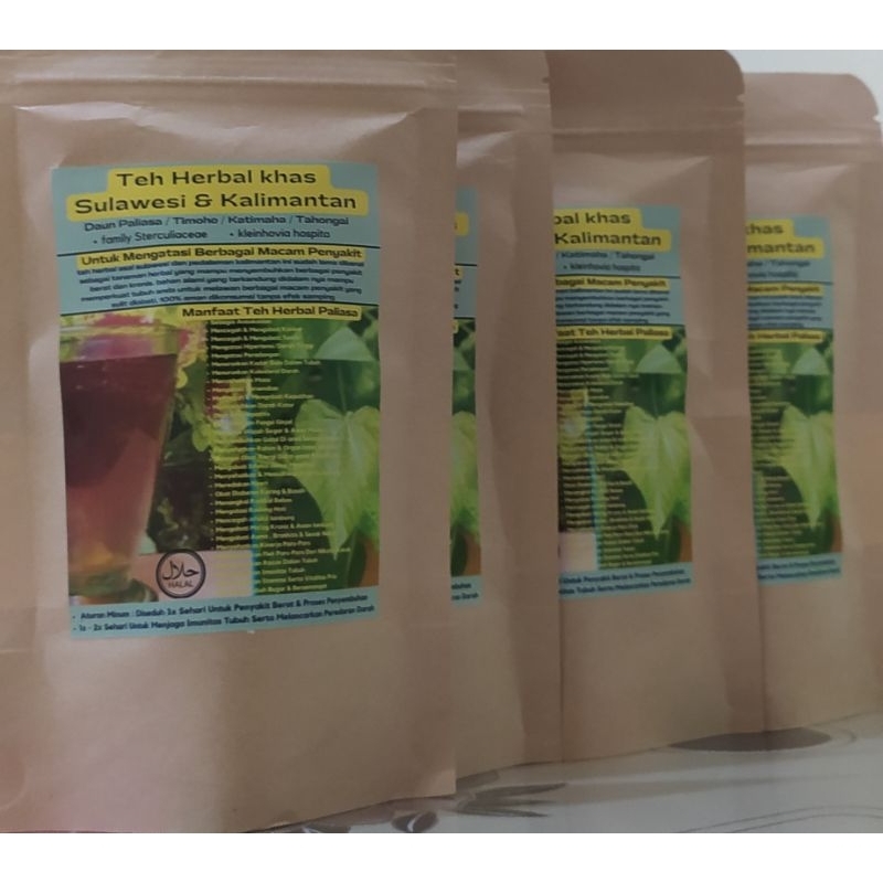 Teh daun paliasa atau tahongai ( lebih hemat beli 2 pack isi 40 pcs Teabag )