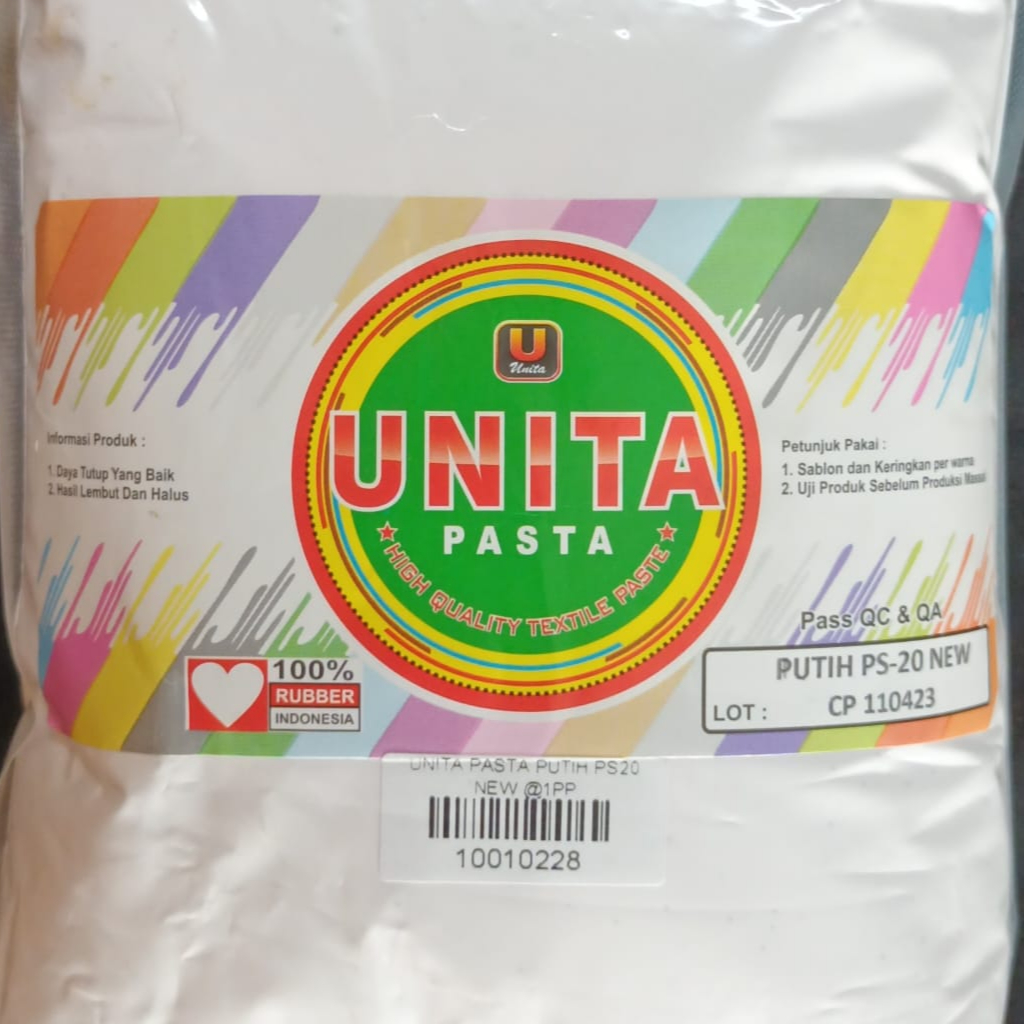 

Tinta Sablon Unita Rubber Ps 20 New