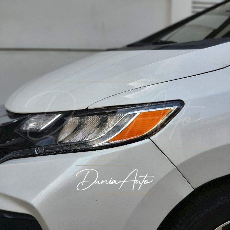 Stiker Sticker Side Marker Orange Lampu Depan Honda Jazz GK5 Facelift
