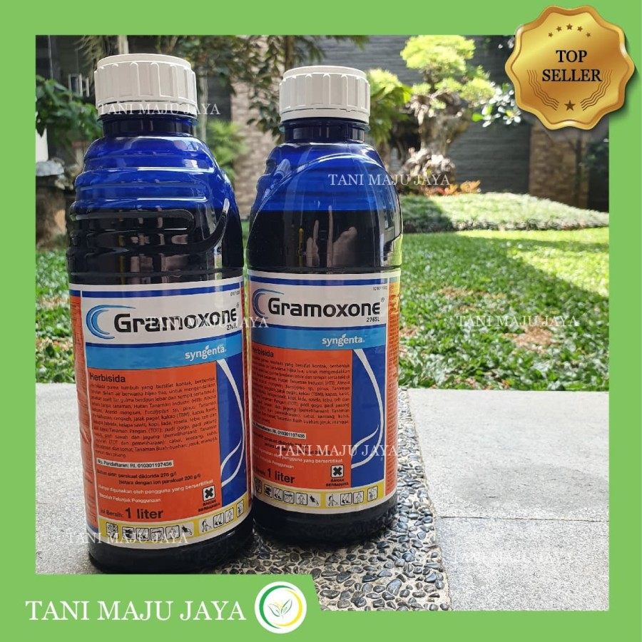 Herbisida Gramoxone 276SL 1 Liter Obat Pembasmi Gulma Rumput Liar Syngenta 1L Gramason Gramokson
