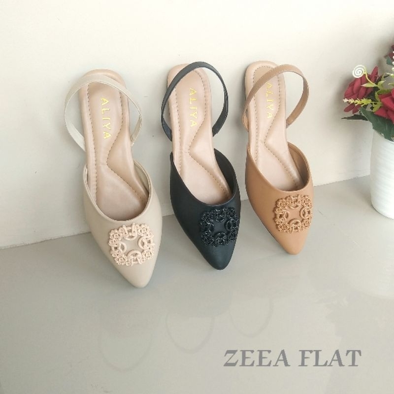 Aliyashoes Flat Mules Zeea