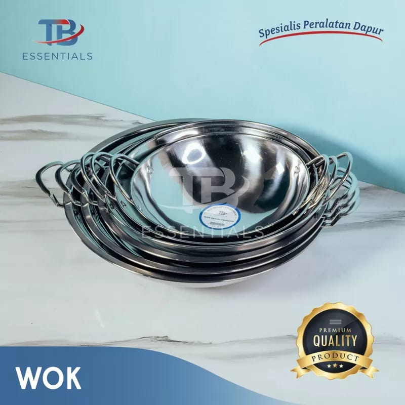 WAJAN WOK MERK TB PREMIUM ANTI LENGKET