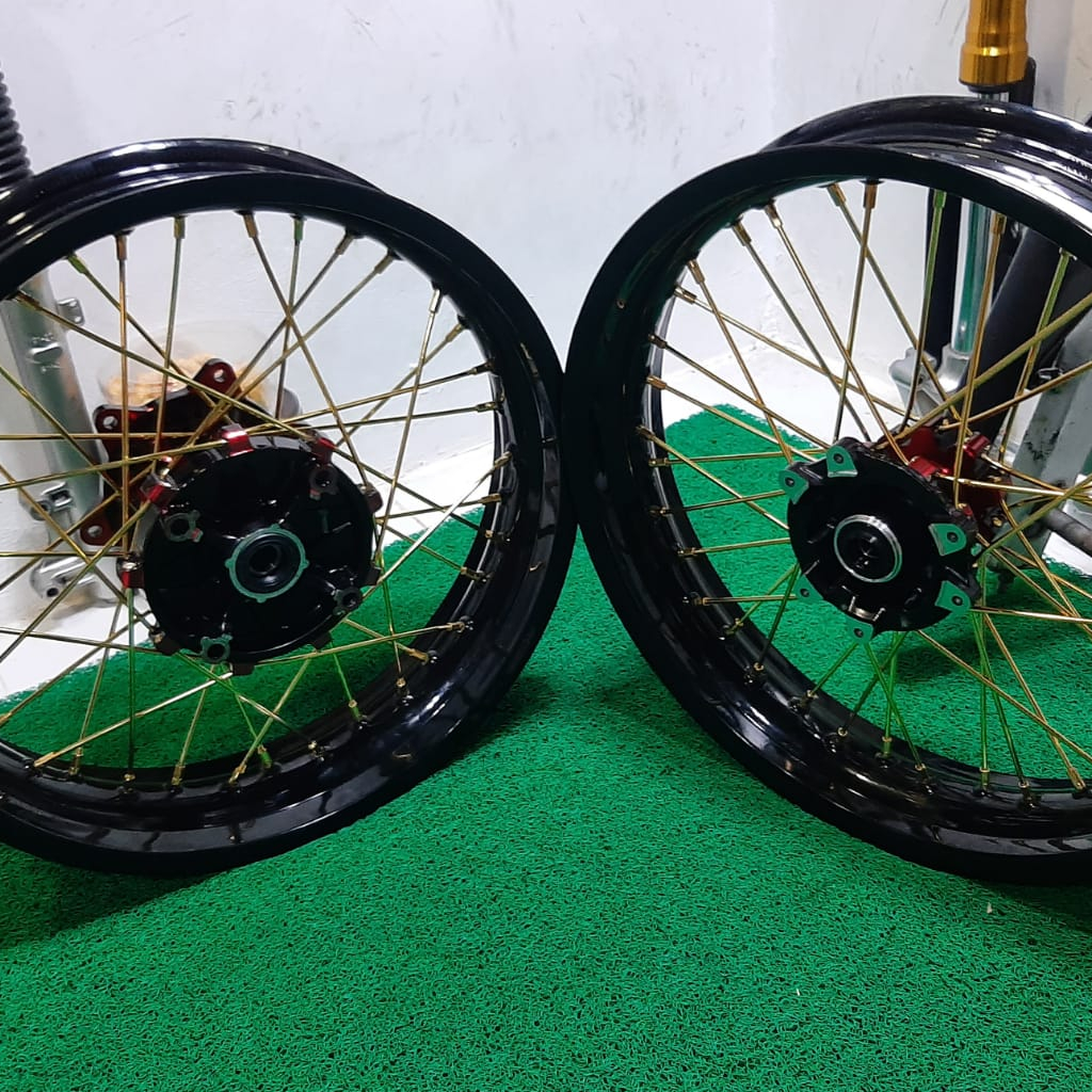 velg supermoto crf ukur 300-350 tanpa ban