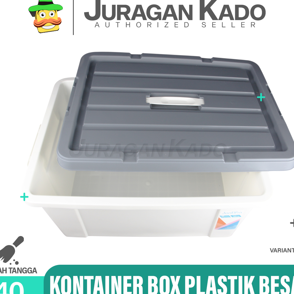 CONTAINER BOX KONTAINER BOX TEMPAT PENYIMPANAN BARANG UKURAN 25 - 40 L