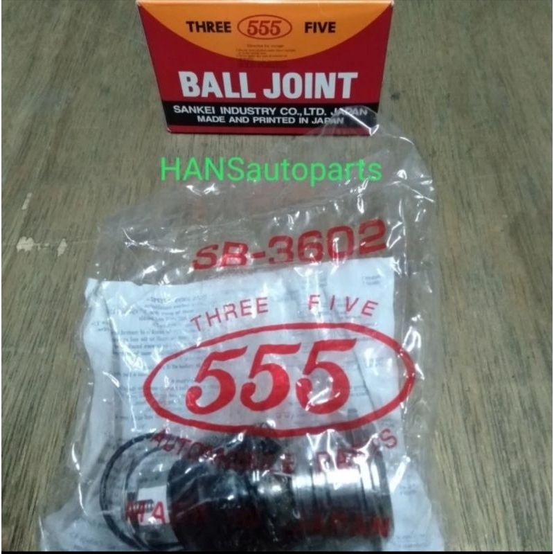 ball joint Vios limo Yaris merk 555 Japan