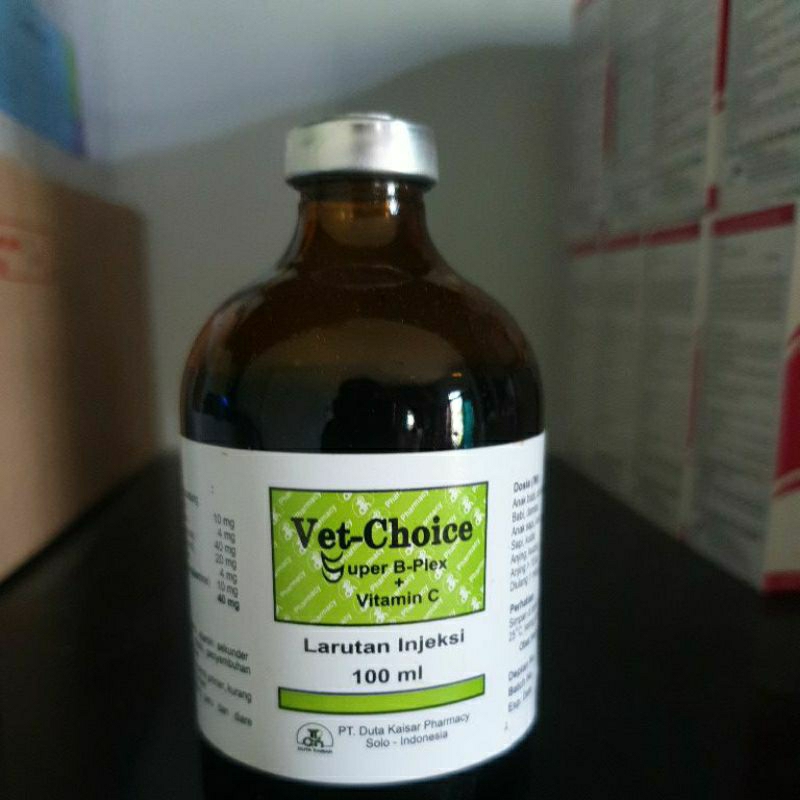 Vet-choice vet choice super b-plex votamin c vit chois untuk hewan ternak sapi kambing