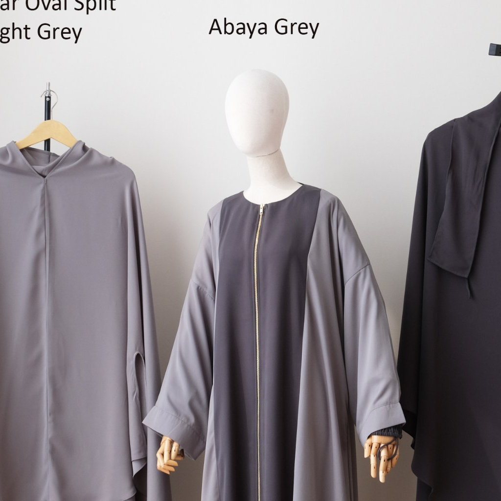 Bilateral Bhist Abaya Set Khimar by Sidra