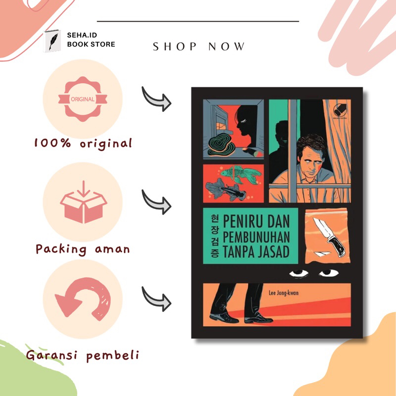 Buku Novel Peniru dan Pembunuhan Tanpa Jasad - Lee Jong Kwan