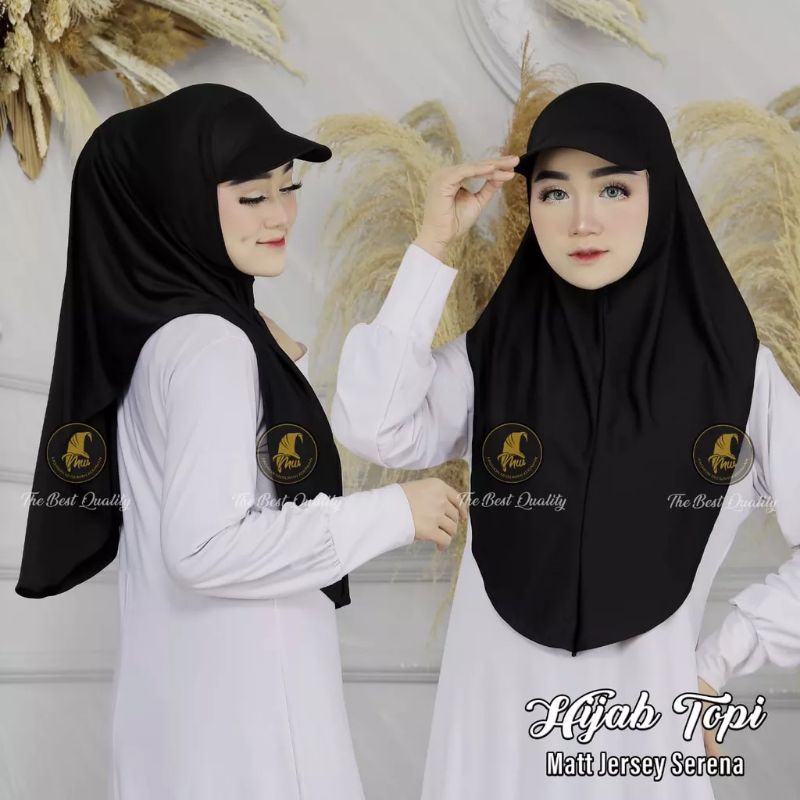 hijab sporty dewasa/jilbab simple/ jilbab topi