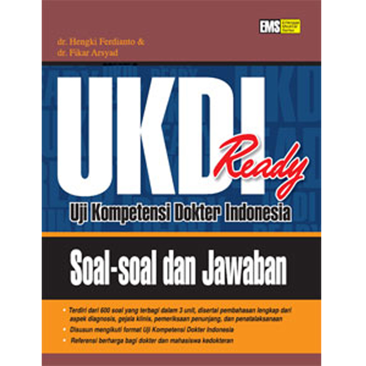 BEST SELLER ORIGINAL UKDI READY (Uji Kompetensi Dokter Indonesia) -  HENGKI FERDIANTO -ERLANGGA