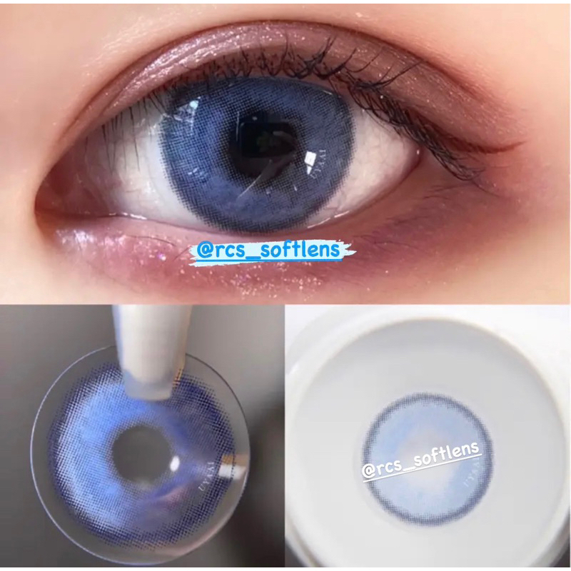 RCS ✅ NEW~ Softlens import softlens kpop biru softlens series biru