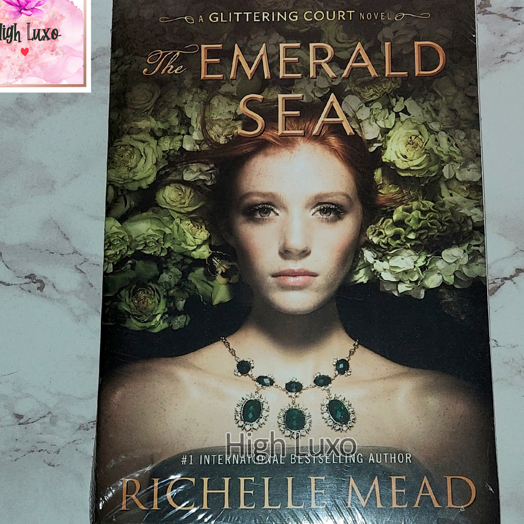 Buku Novel The Emerald Sea The Glittering Court English Book Impor Import English Cerita Fiksi Story