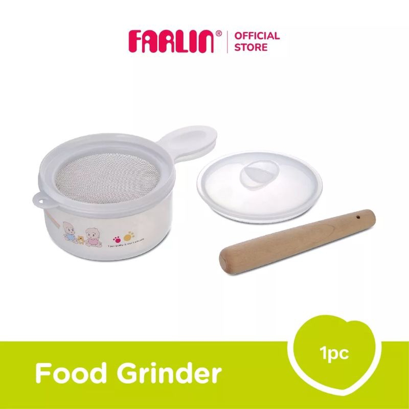 Farlin Food Grinder - Set Penghalus Makanan Bayi Saringan Tumbukan