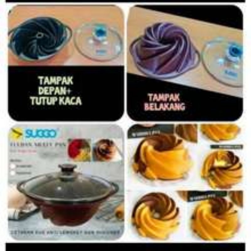 Cetakan kue bolu Tulban