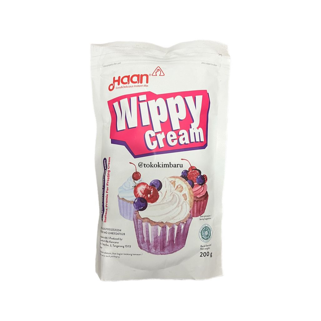 

HAAN Wippy Cream 200 GR Pouch