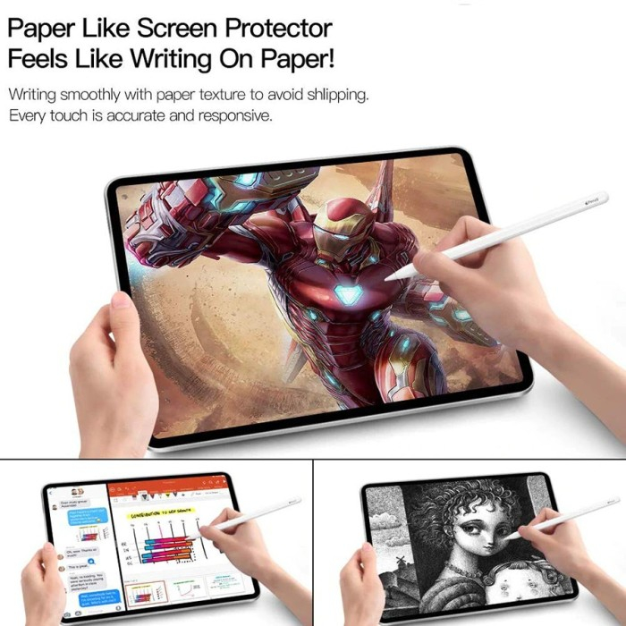 Paperlike iPad Screen Protector Matte Film for Drawing iPad