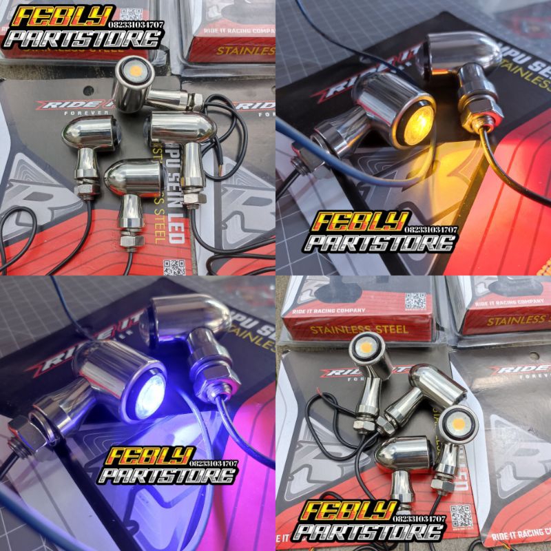 SEIN STAINLES RETENG STAINLESS LIGHTING STAINLESS RIDE IT SEIN SEN RETING RITING PALU BULAT LED STEN