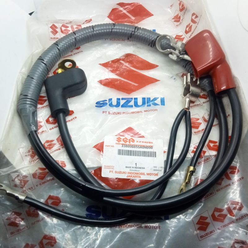 KABEL KE PALA AKI ECCU 1 SET SUB HERNES SUZUKI FUTURA CARRY AVP INJEKSI ORIGINAL SGP