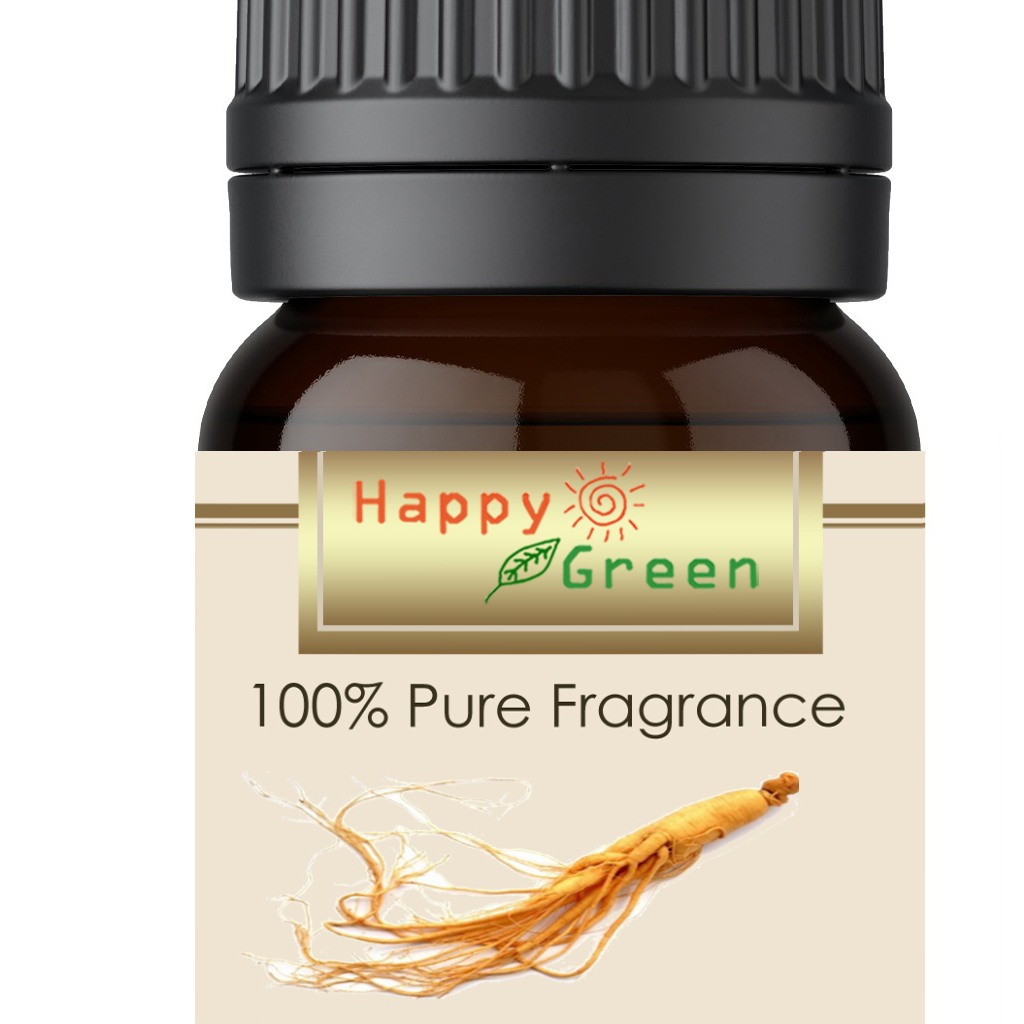 Happy Green Ginseng Fragrance Oil - Minyak Ginseng Fragrance Panax