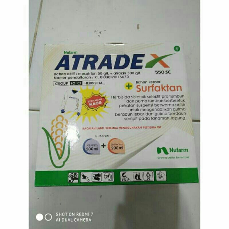 obat pertanian herbisida selektif atradex